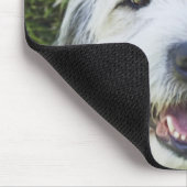 Hunde mit Party-Hut Mousepad (Ecke)