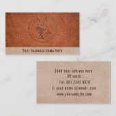 Hunde mit Prägung Visitenkarte (Vorne/Hinten)