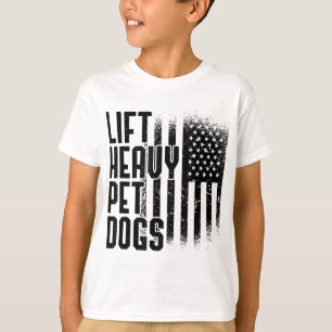 Hunde mit schweren Hunden Hund Hund Hund Hundebesi T-Shirt