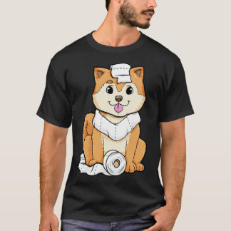Hunde mit Toilettenpapier T-Shirt