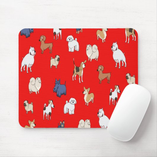 Hunde Mousepad (Mit Mouse)