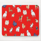 Hunde Mousepad (Vorne)