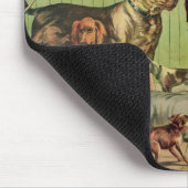Hunde Mousepad (Ecke)