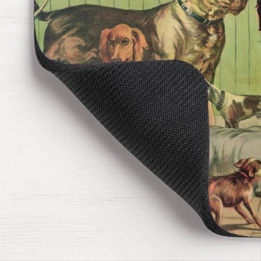 Hunde Mousepad (Ecke)