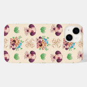 Hunde Muster Case-Mate iPhone Hülle (Rückseite (Horizontal))