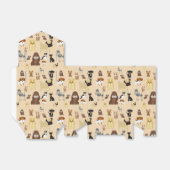 Hunde Muster. Geschenkschachtel (Ungefaltet)