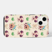 Hunde Muster iPhone Hülle (Rückseite (Horizontal))