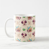 Hunde Muster  Kaffeetasse (Links)