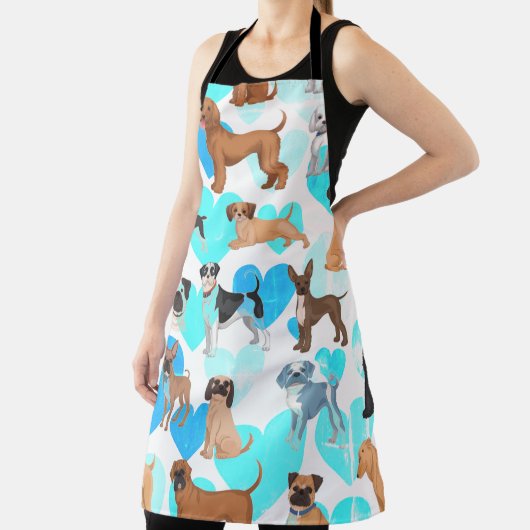 Hunde-Muster-Schürze Schürze (InSitu)