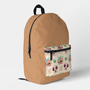 Hunde-Muster zum Verlieben Bedruckter Rucksack