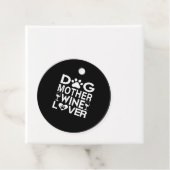 Hunde Mutter Wein Lover Geschenkanhänger (Beispiel)