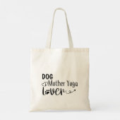 Hunde Mutter Yoga Lover-Funny Tragetasche (Rückseite)