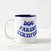 Hunde Muttertiere zertifizierte Tasse (Links)