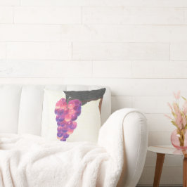 Hunde Nase und Traubenkissen Kissen