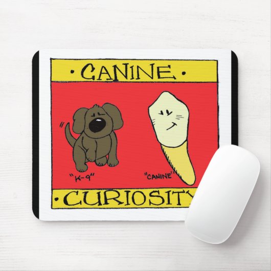 Hunde- Neugier Mousepad (Mit Mouse)