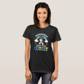 Hunde Niedlich Bernedoodle Premium T-Shirt (Vorne ganz)