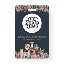 Hunde Niedliches Blumenwasser Foto