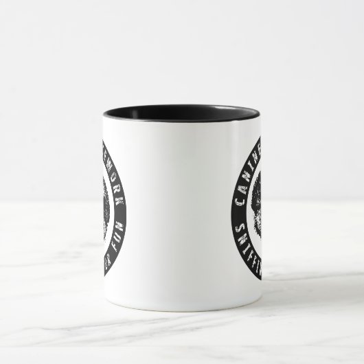 Hunde- Nosework, schnüffelnd für Spaß Tasse (Zentrum)