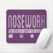 Hunde- Nosework: Sie kennen es, wenn Sie es Mousepad (Mit Mouse)