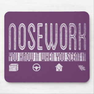 Hunde- Nosework: Sie kennen es, wenn Sie es Mousepad
