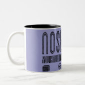 Hunde- Nosework: Sie kennen es, wenn Sie es Zweifarbige Tasse (Links)