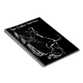 Hunde-Notebook-Personalisiert Hundebücher Notizblock (Rechte Seite)