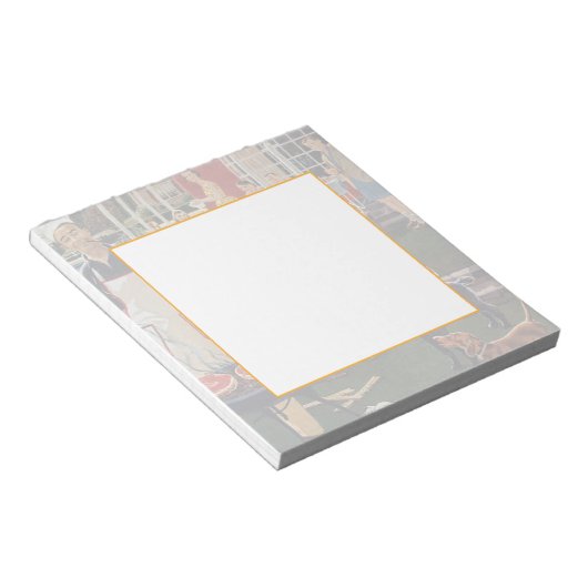 Hunde Notizblock (angewinkelt)