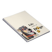 Hunde Notizblock (Rechte Seite)