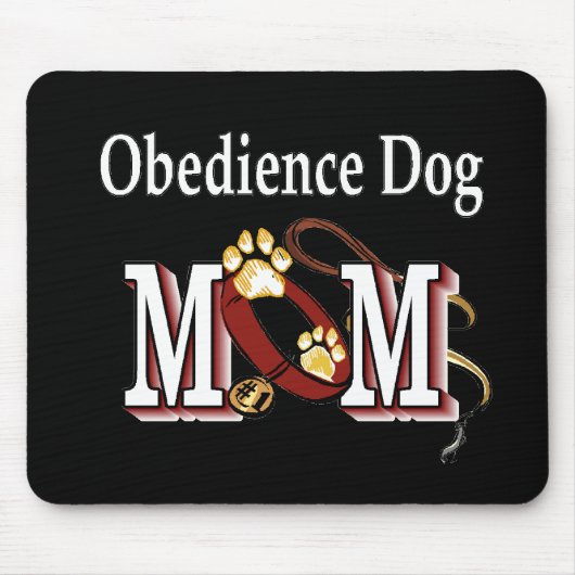 Hunde Obedience Mama Geschenke Mousepad (Vorne)