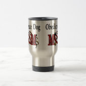 Hunde Obedience Mama Geschenke Reisebecher (Mittel)