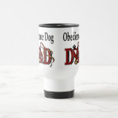 Hunde-Obedience-Vater Reisebecher (Mittel)