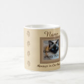 Hunde oder Katzen Beige Perfekte Erinnerungen Kaffeetasse (VorderseiteRechts)