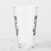 Hunde Ohrbücher Spaß Glas (Rechts)