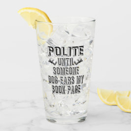 Hunde Ohrbücher Spaß Glas