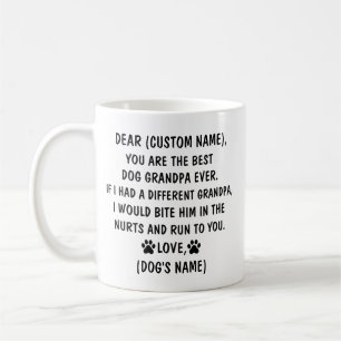Hunde-Opa-Geschenk, Opa Hund, Hunde-Opa-Tasse,  Kaffeetasse
