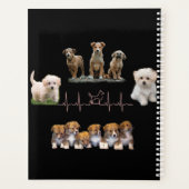 Hunde-Paket, Funny Dogs-Paket Planer (Rückseite)