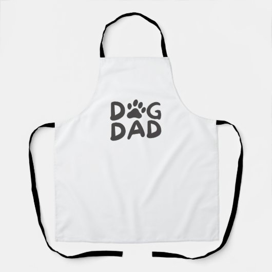 HUNDE-PAPA-LATZHOSE SCHÜRZE (Vorderseite)
