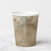 Hunde - Papiergruppen Größe 236 ml Papiercup Pappbecher (Rechts)