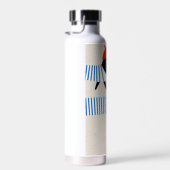 Hunde Pariser Stimmung Trinkflasche (Rechts)