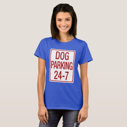 Hunde Parking T - Shirt (Vorne ganz)