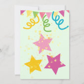 Hunde Party Einladung zum Geburtstag (Rückseite)