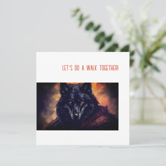 Hunde Party oder Pawty (Stehend Vorderseite)