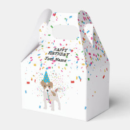 Hunde Partying - Tiere bei der Geburtstagsparty Geschenkschachtel