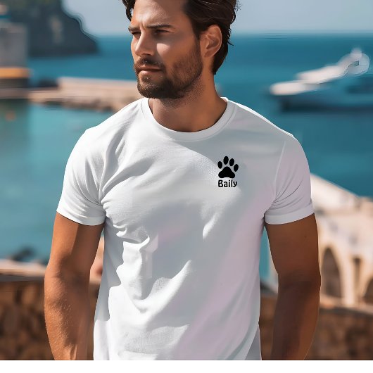 Hunde Paw Brauch T-Shirt