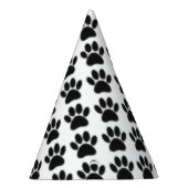 Hunde Paw Zeichnend Partyhütchen (Rechts)