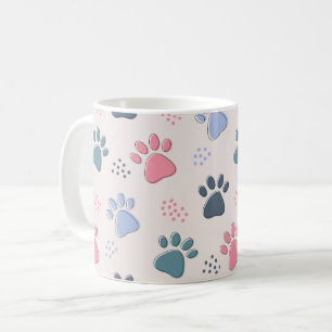 Hunde Paws Tier Niedliche Päuse Geschenk für Heimt Kaffeetasse