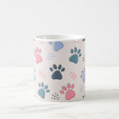 Hunde Paws Tier Niedliche Päuse Geschenk für Heimt Kaffeetasse (Mittel)