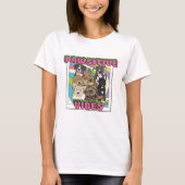 Hunde - Pawsitive Vibes T-Shirt (Vorderseite)
