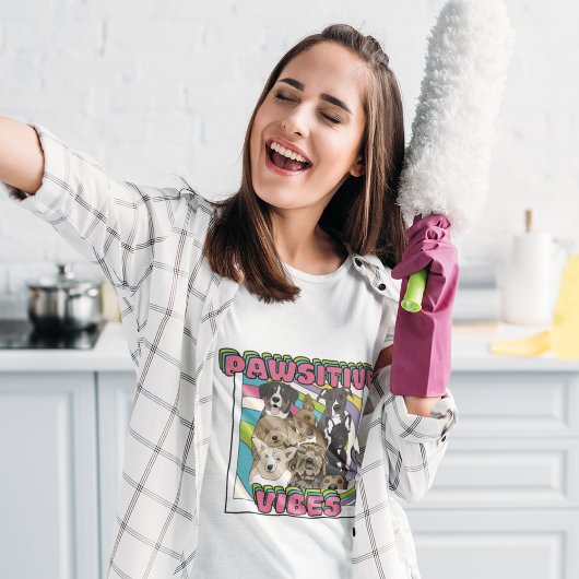 Hunde - Pawsitive Vibes T-Shirt