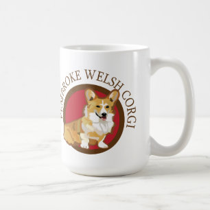 Hunde pembroke Schweißkorgi Kaffeetasse